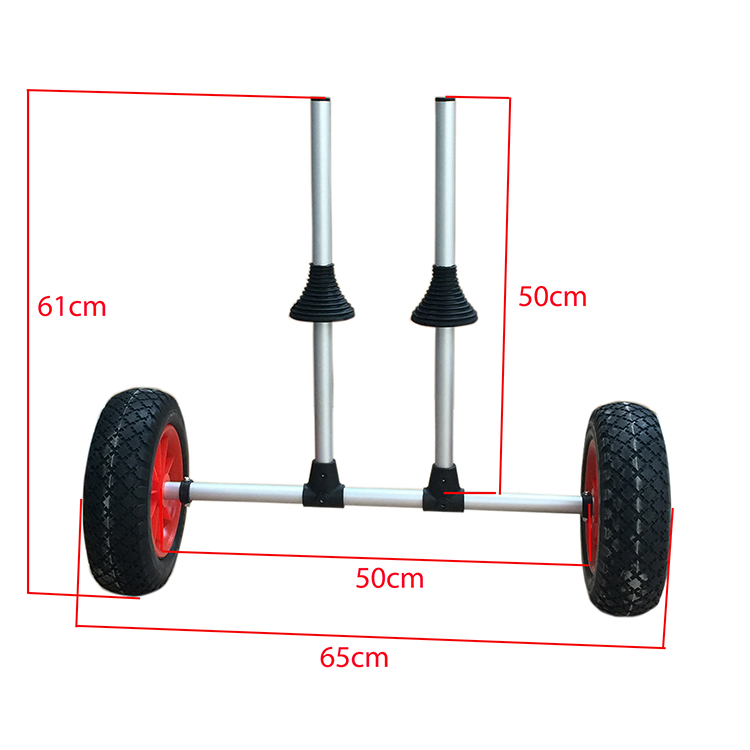 Aluminum Folding Universal Kay - Fishing Kayak Cart บทวิจารณ์และราคา