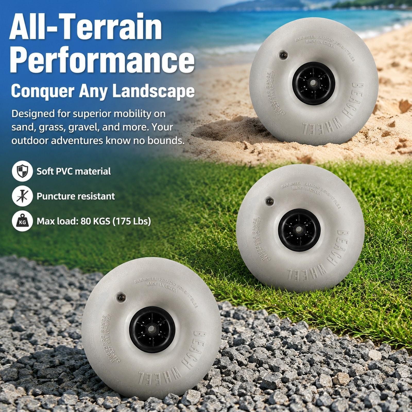 16 inch Balloon Wheels Big San - Fishing Kayak Cart บทวิจารณ์และราคา