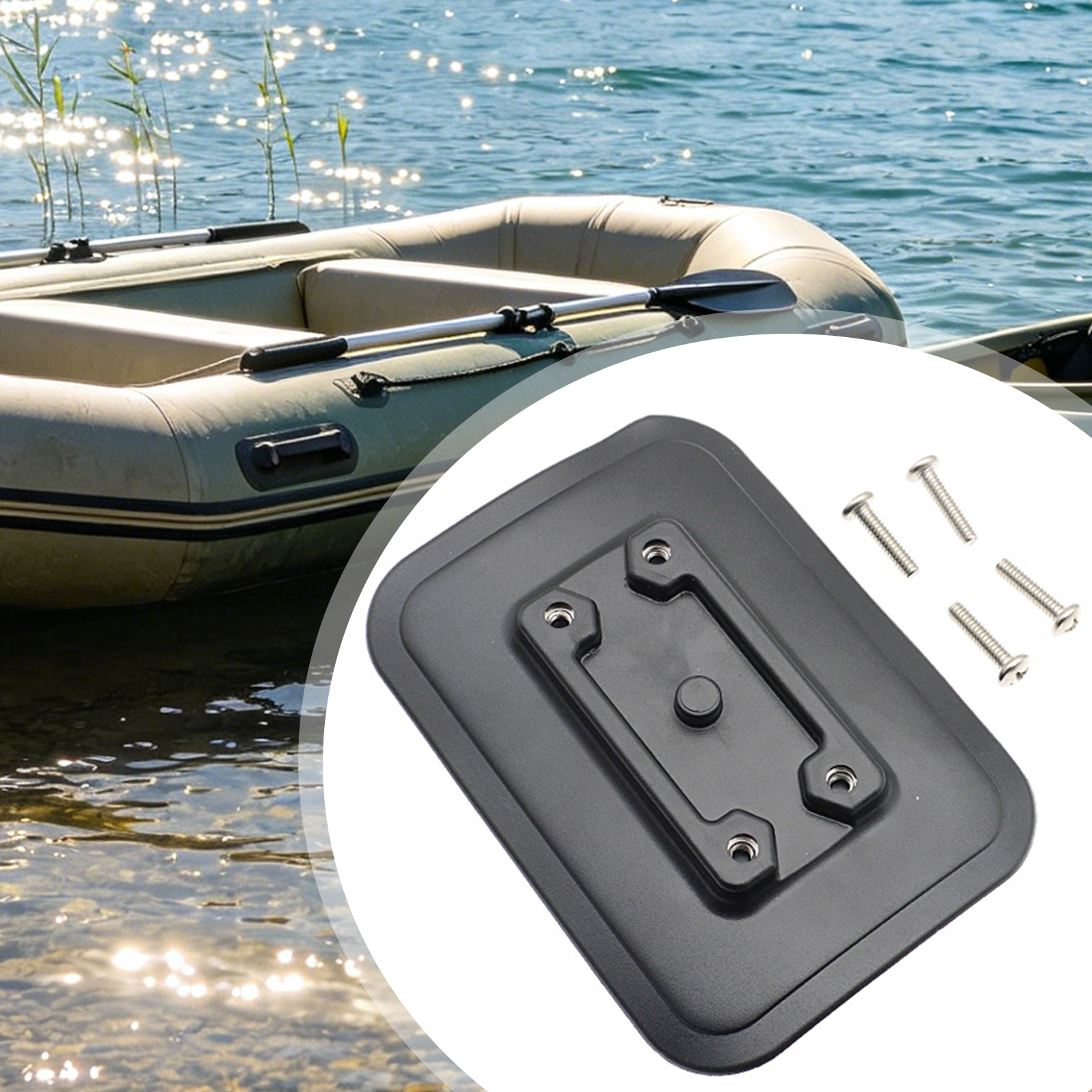 1 Set Inflatable Boat Fishing  - Fishing Kayak Rod Holder บทวิจารณ์และราคา