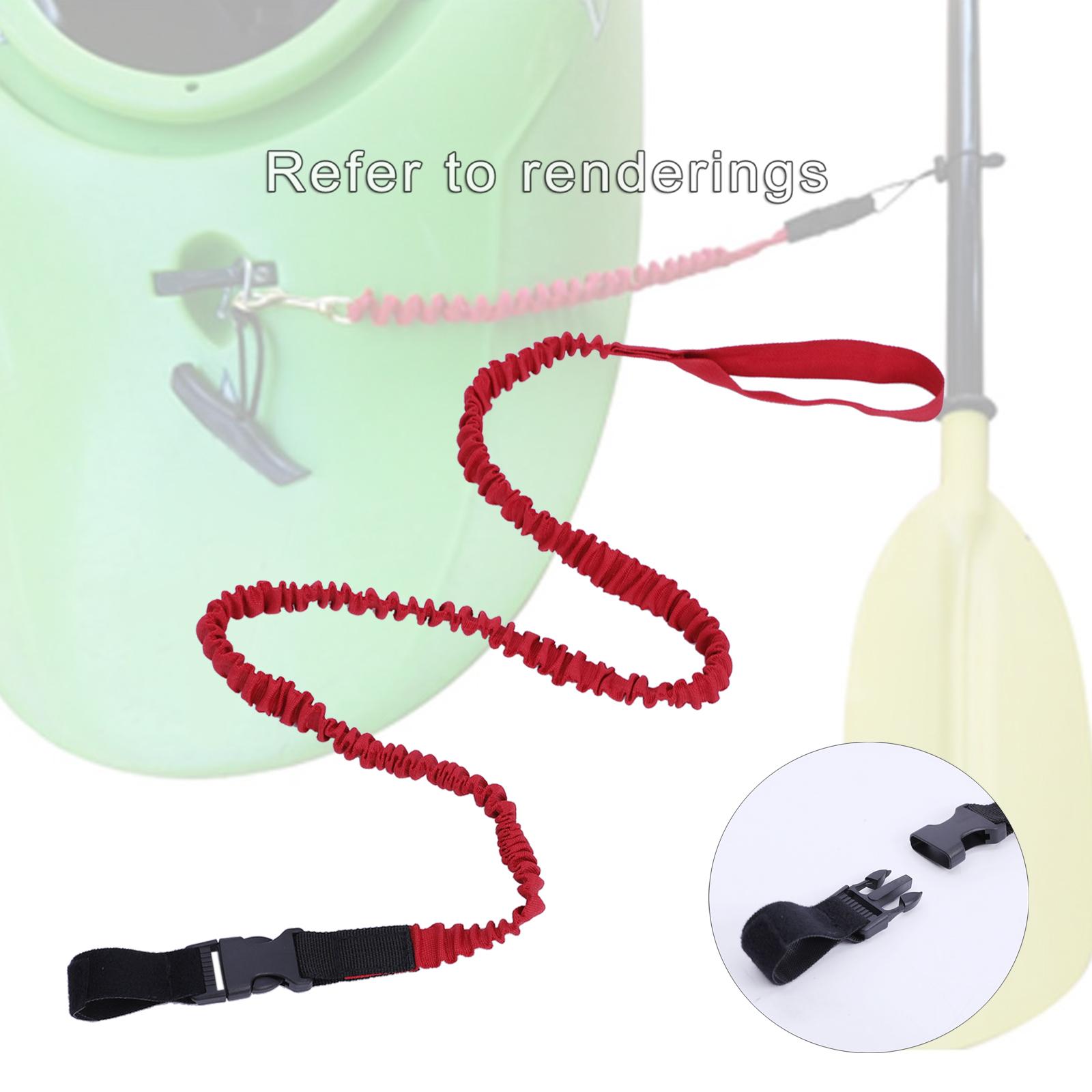 Safety Stretchable Kayak Paddl - Fishing Kayak Paddle Leash บทวิจารณ์และราคา