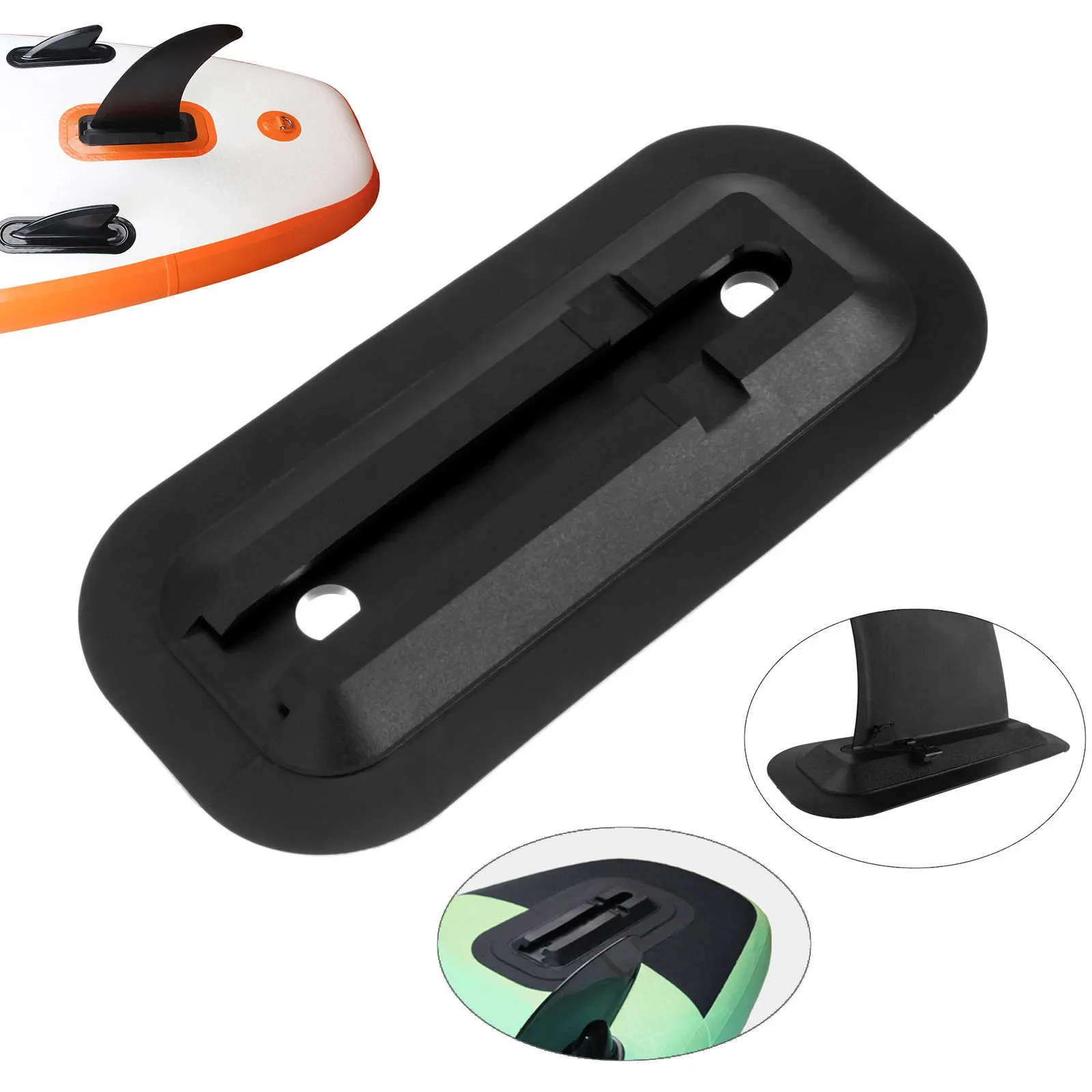 1 Pc PVC Slide-in Central Fin  - Fishing Kayak Paddle บทวิจารณ์และราคา