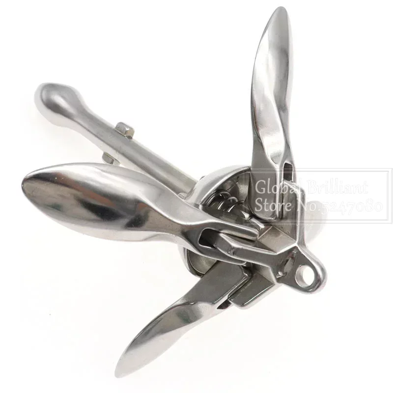 3.2KG/4KG Boat Stainless Steel - Fishing Kayak Anchor บทวิจารณ์และราคา