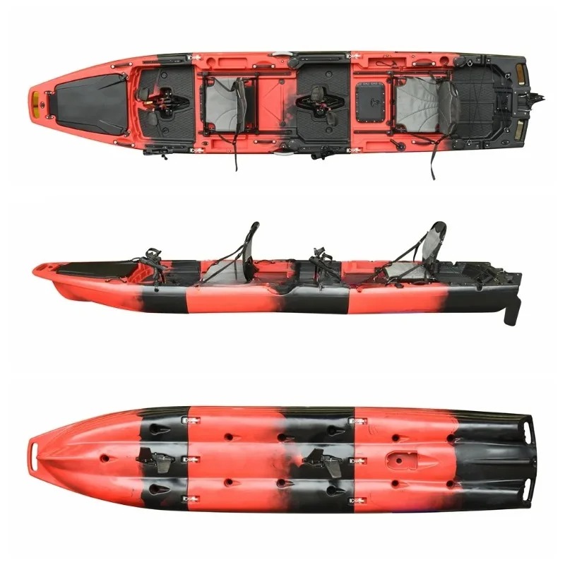 2-Seater Sit-on-Top Modular Pe - Fishing Kayak Sit In บทวิจารณ์และราคา