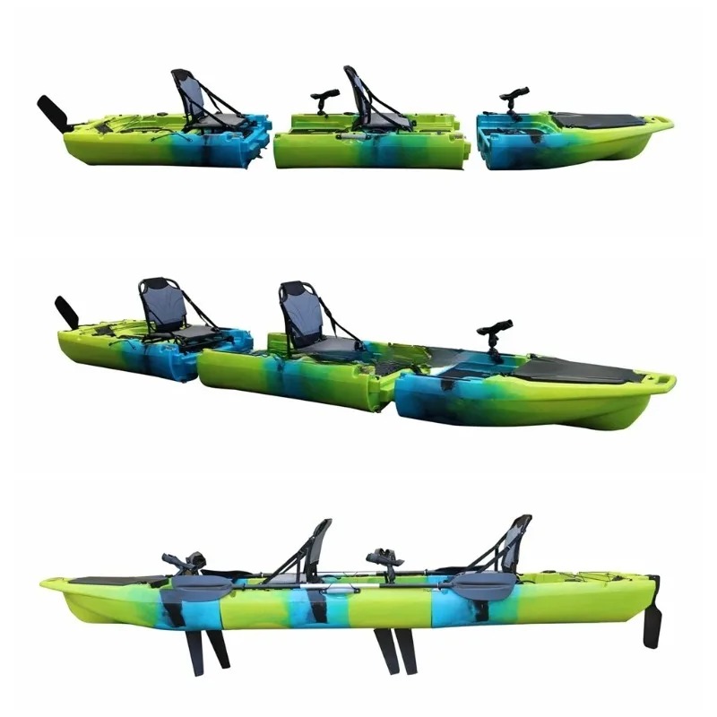 2-Seater Sit-on-Top Modular Pe - Fishing Kayak Sit In บทวิจารณ์และราคา