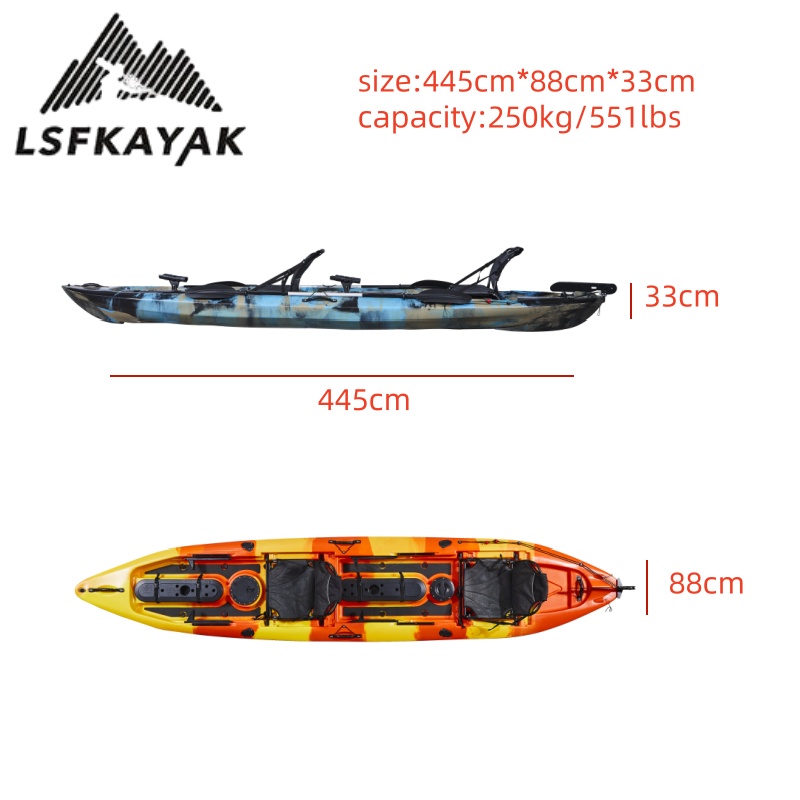 2025 Factory Wholesale 2-Perso - Fishing Kayak Paddle บทวิจารณ์และราคา