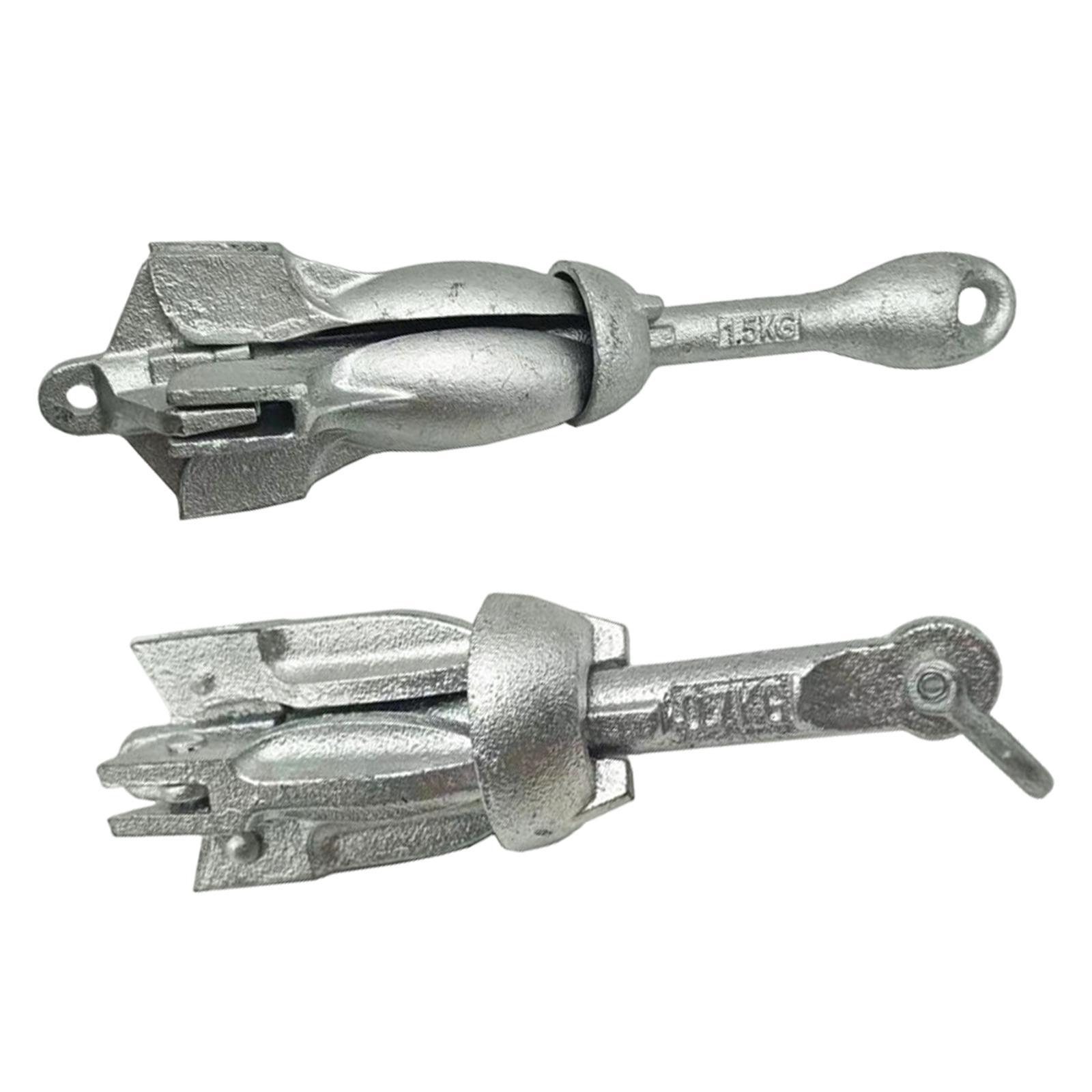 Compact Foldable Marine Anchor - Fishing Kayak Anchor บทวิจารณ์และราคา