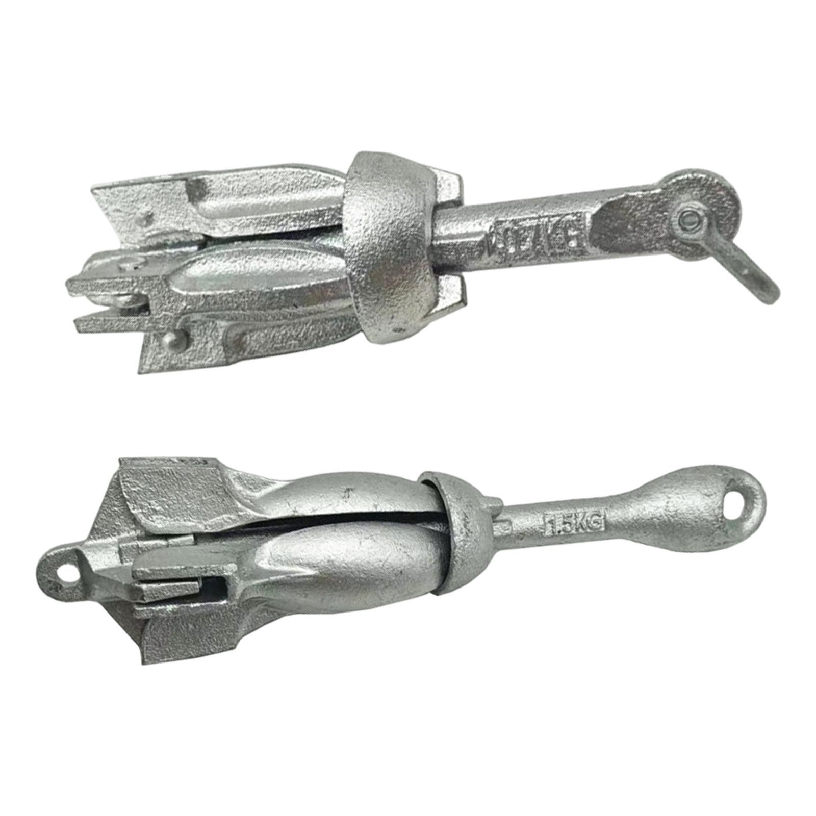 Compact Foldable Marine Anchor - Fishing Kayak Anchor บทวิจารณ์และราคา