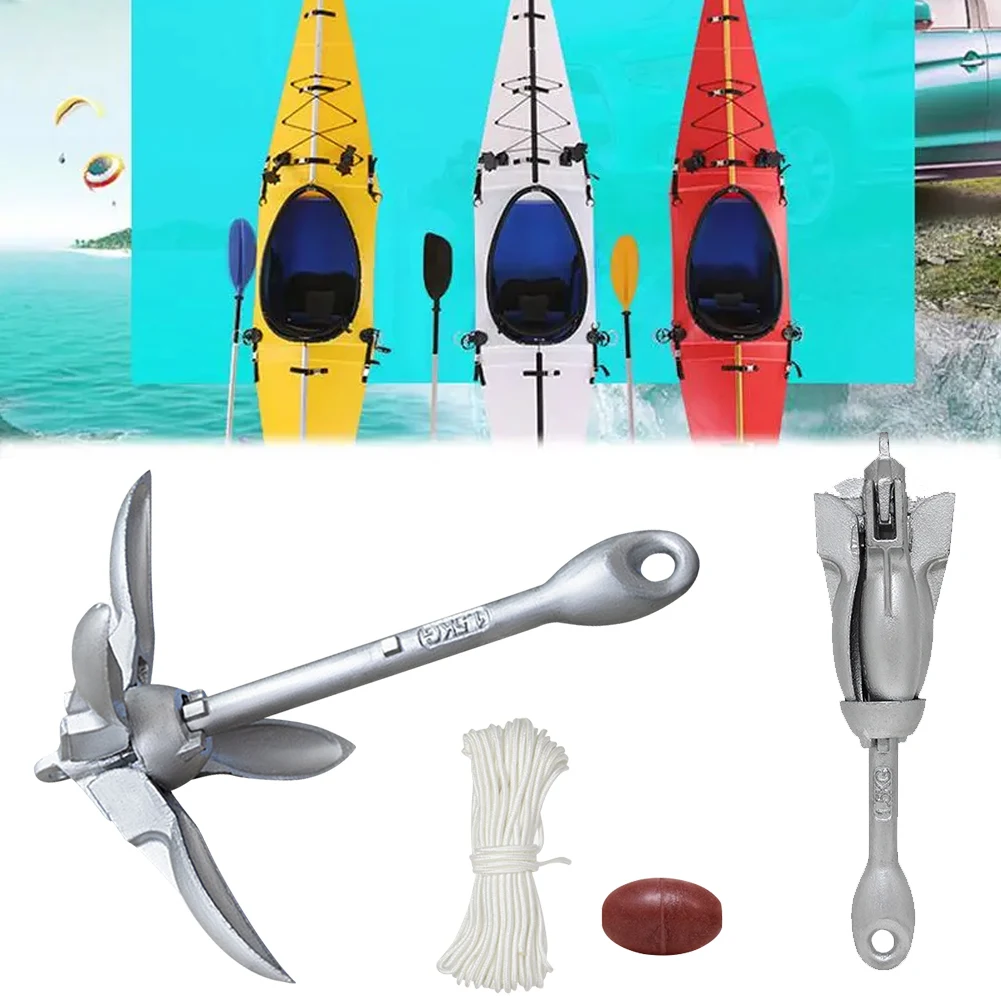 0.7KG 1.5KG Stainless Steel Fo - Fishing Kayak Anchor บทวิจารณ์และราคา