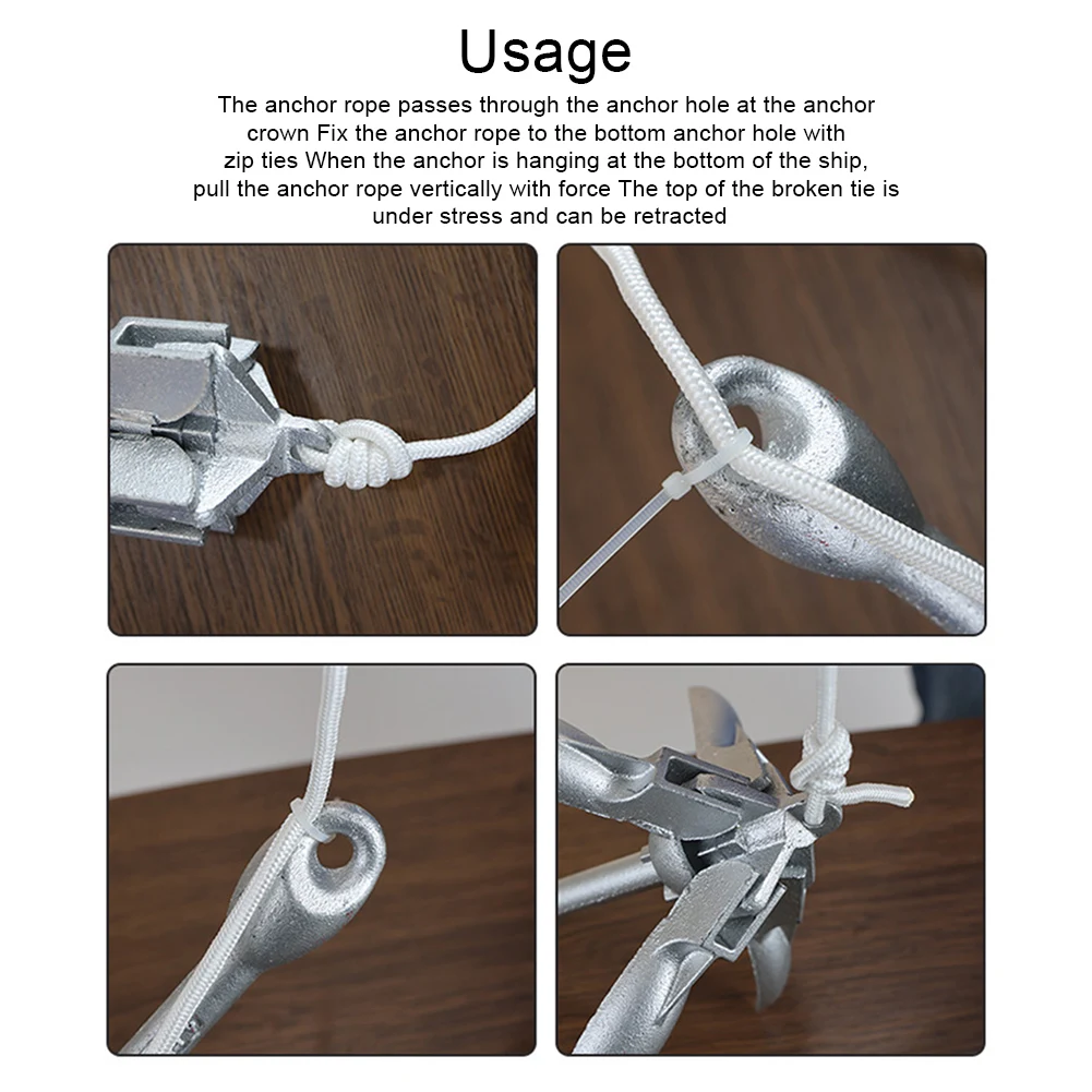 0.7KG 1.5KG Stainless Steel Fo - Fishing Kayak Anchor บทวิจารณ์และราคา