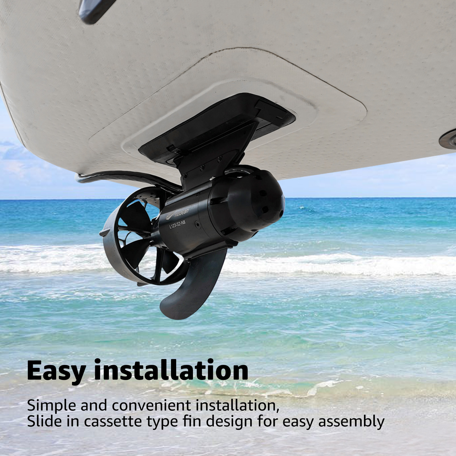 380W 600W Electric Fins Stand  - Fishing Kayak Cart บทวิจารณ์และราคา