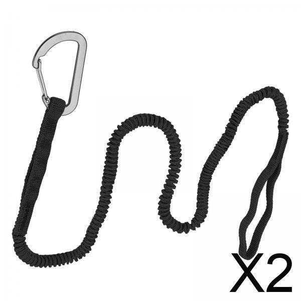 Stretchable Nylon Paddle Leash - Fishing Kayak Paddle Leash บทวิจารณ์และราคา