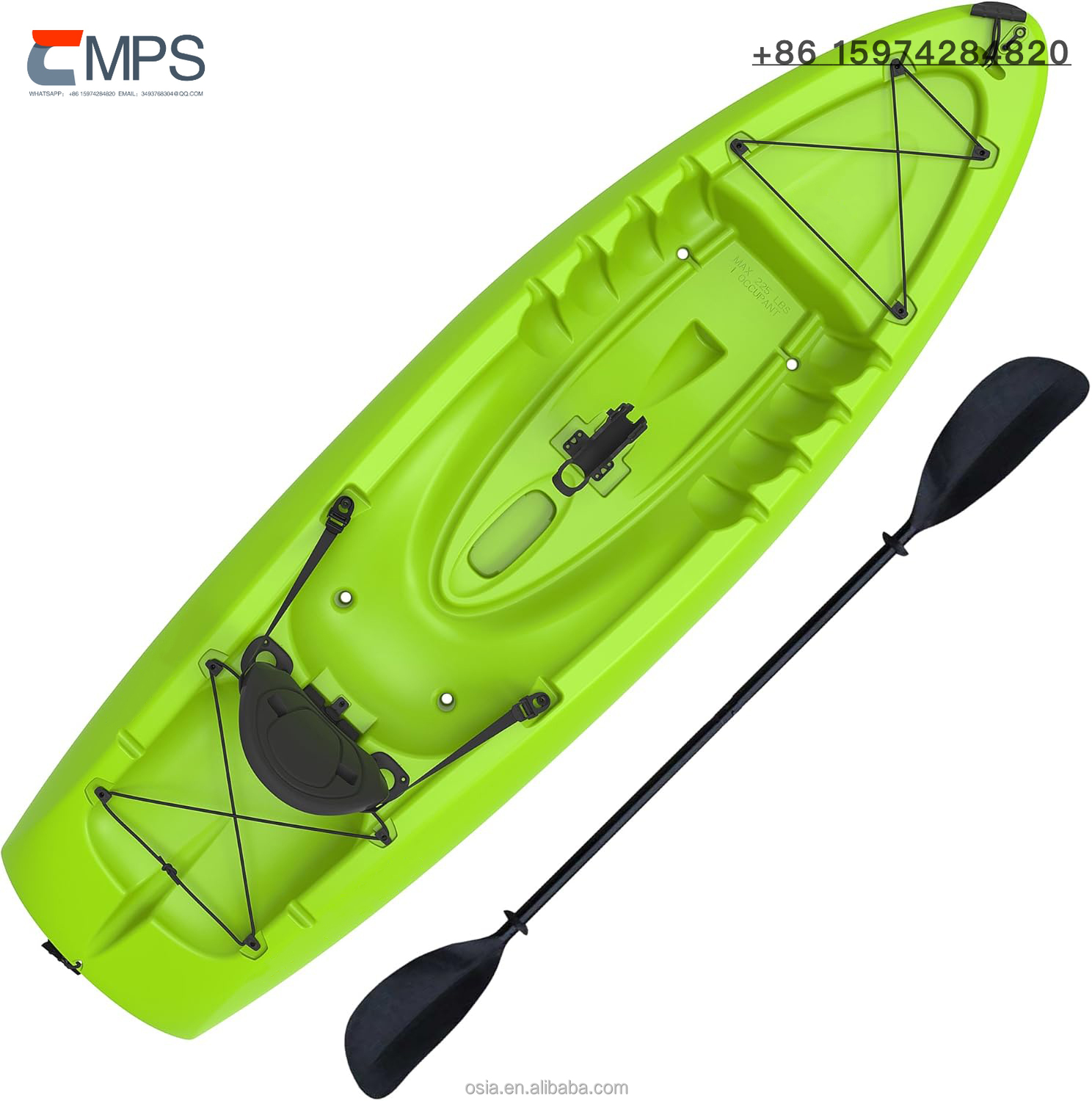 Outdoors Hard Plastic Fishing  - Fishing Kayak Sit In บทวิจารณ์และราคา