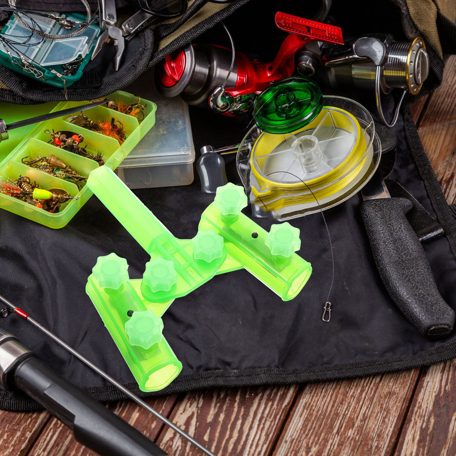 Fishing Rod Holder with Glow i - Fishing Kayak Rod Holder บทวิจารณ์และราคา