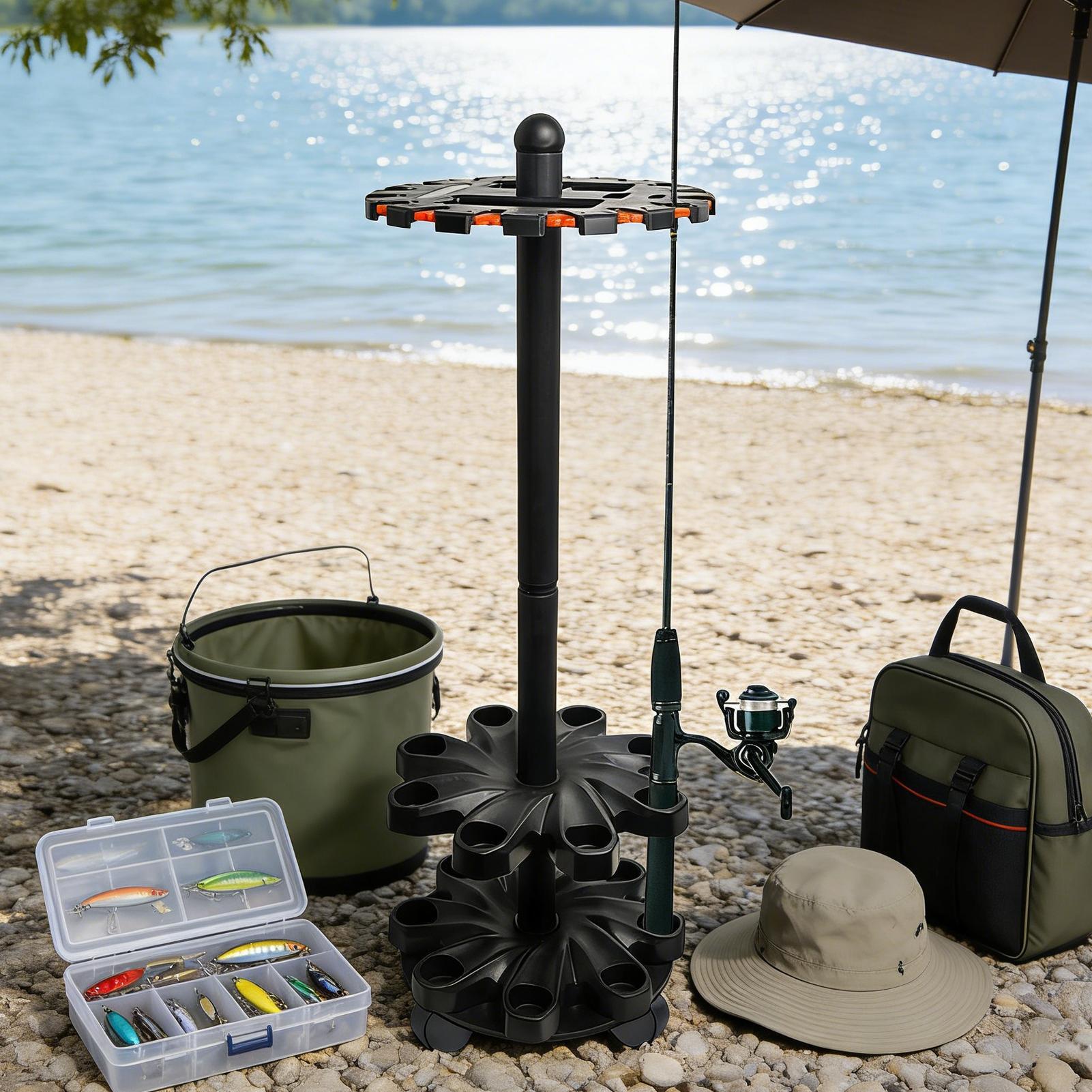 Fishing Rod Racks Angling Pole - Fishing Kayak Rod Holder บทวิจารณ์และราคา
