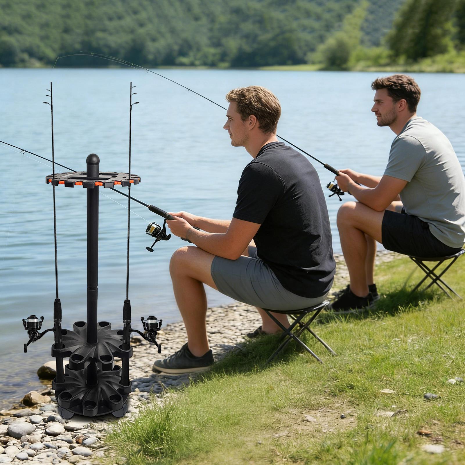 Fishing Rod Racks Angling Pole - Fishing Kayak Rod Holder บทวิจารณ์และราคา