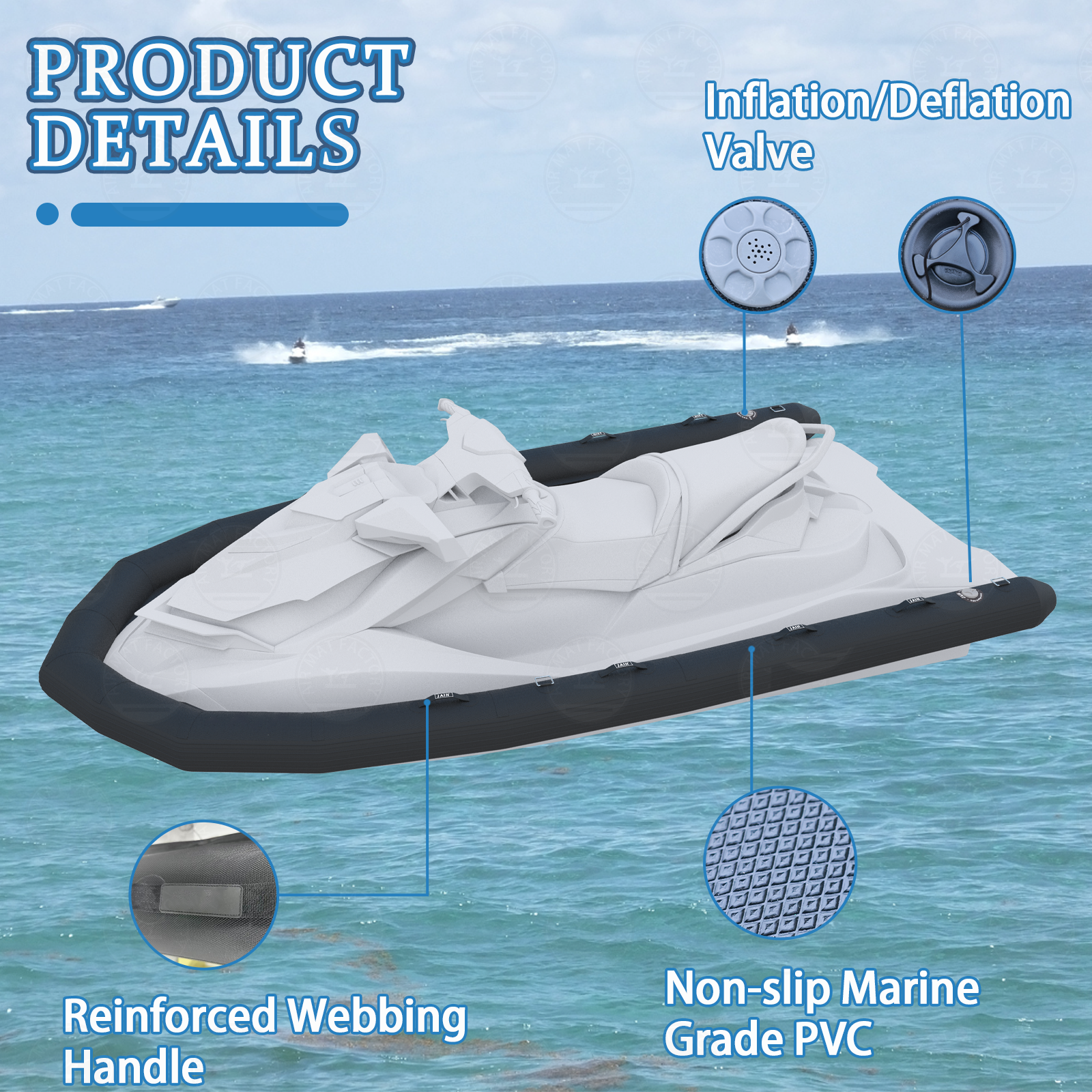 Stock! Hot Selling Inflatable  - Fishing Kayak Inflatable บทวิจารณ์และราคา