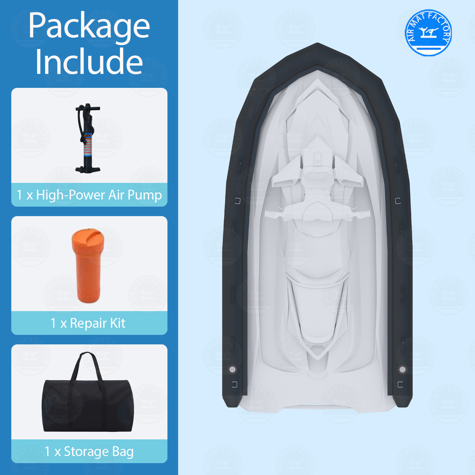 Stock! Hot Selling Inflatable  - Fishing Kayak Inflatable บทวิจารณ์และราคา
