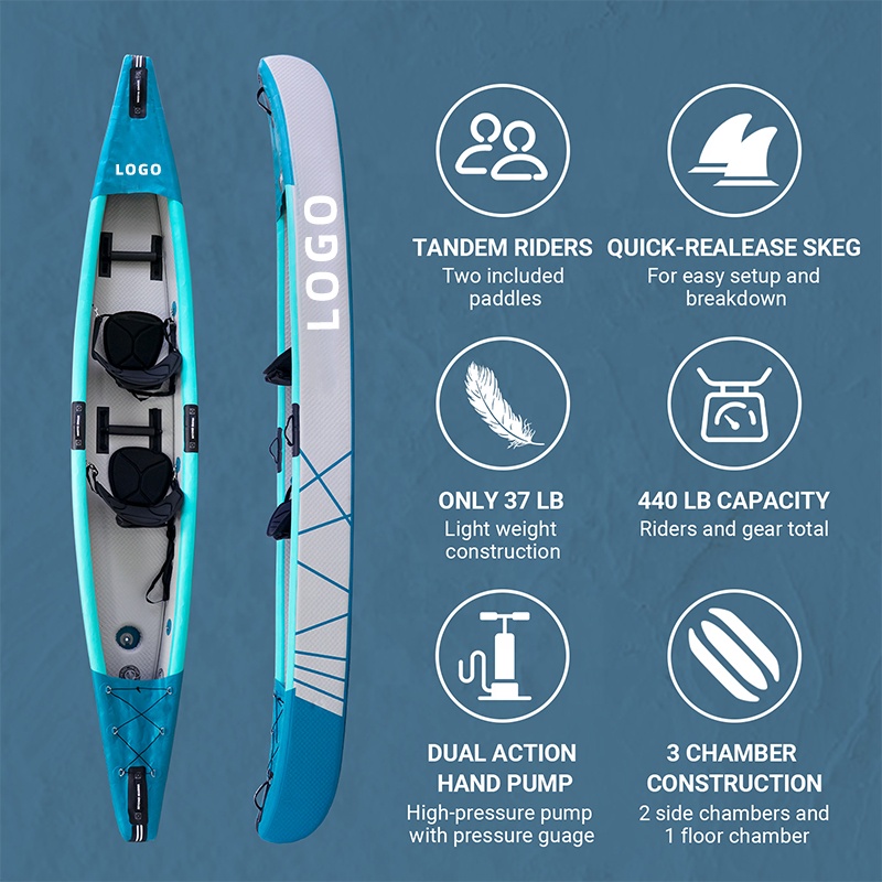 Drop Stitch Kayak Inflatable C - Fishing Kayak Sit In บทวิจารณ์และราคา