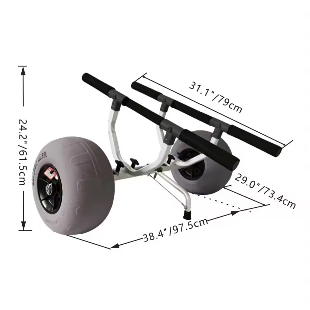 Yak Outdoors Aluminum Kayak Tr - Fishing Kayak Cart บทวิจารณ์และราคา