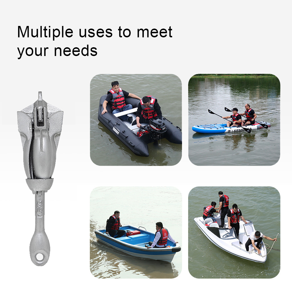 0.7/1.5KG Grapnel Anchor Folda - Fishing Kayak Anchor บทวิจารณ์และราคา