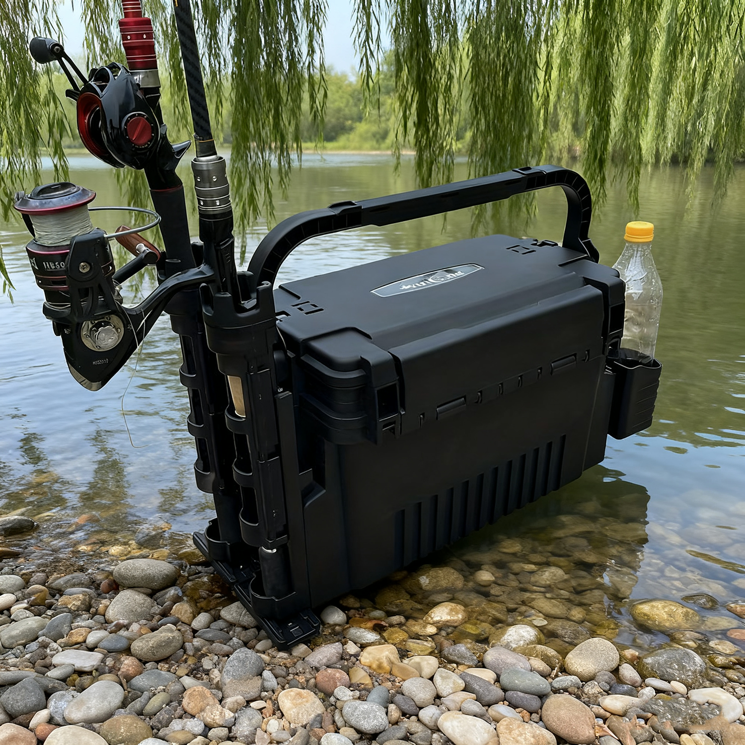 Heavy Duty Fishing Tackle Stor - Fishing Kayak Crate บทวิจารณ์และราคา