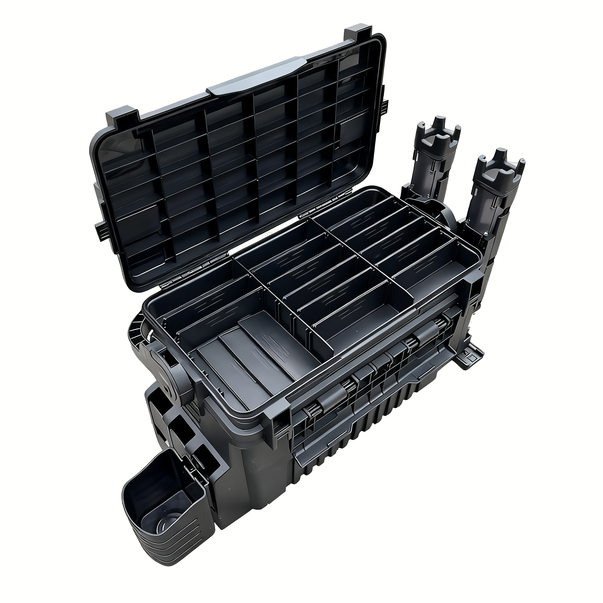 Heavy Duty Fishing Tackle Stor - Fishing Kayak Crate บทวิจารณ์และราคา