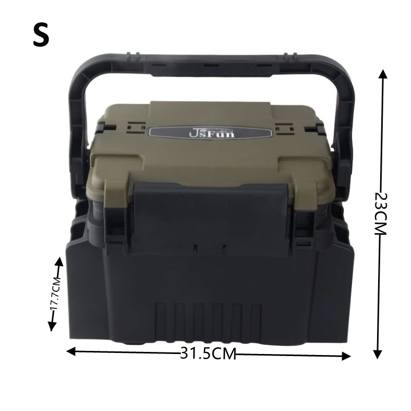 Large Fishing Box Organizer Mu - Fishing Kayak Crate บทวิจารณ์และราคา