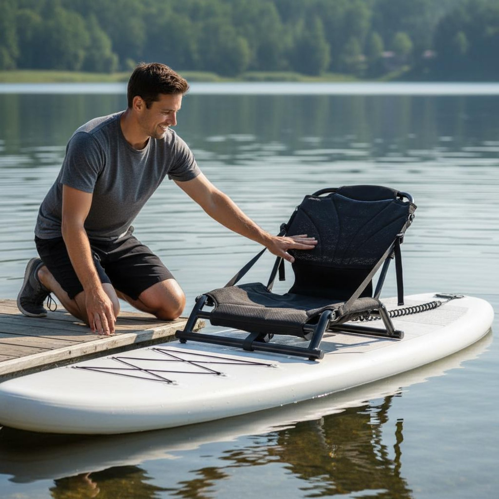 Kayak Backrest Seat Breathable - Fishing Kayak Seat บทวิจารณ์และราคา