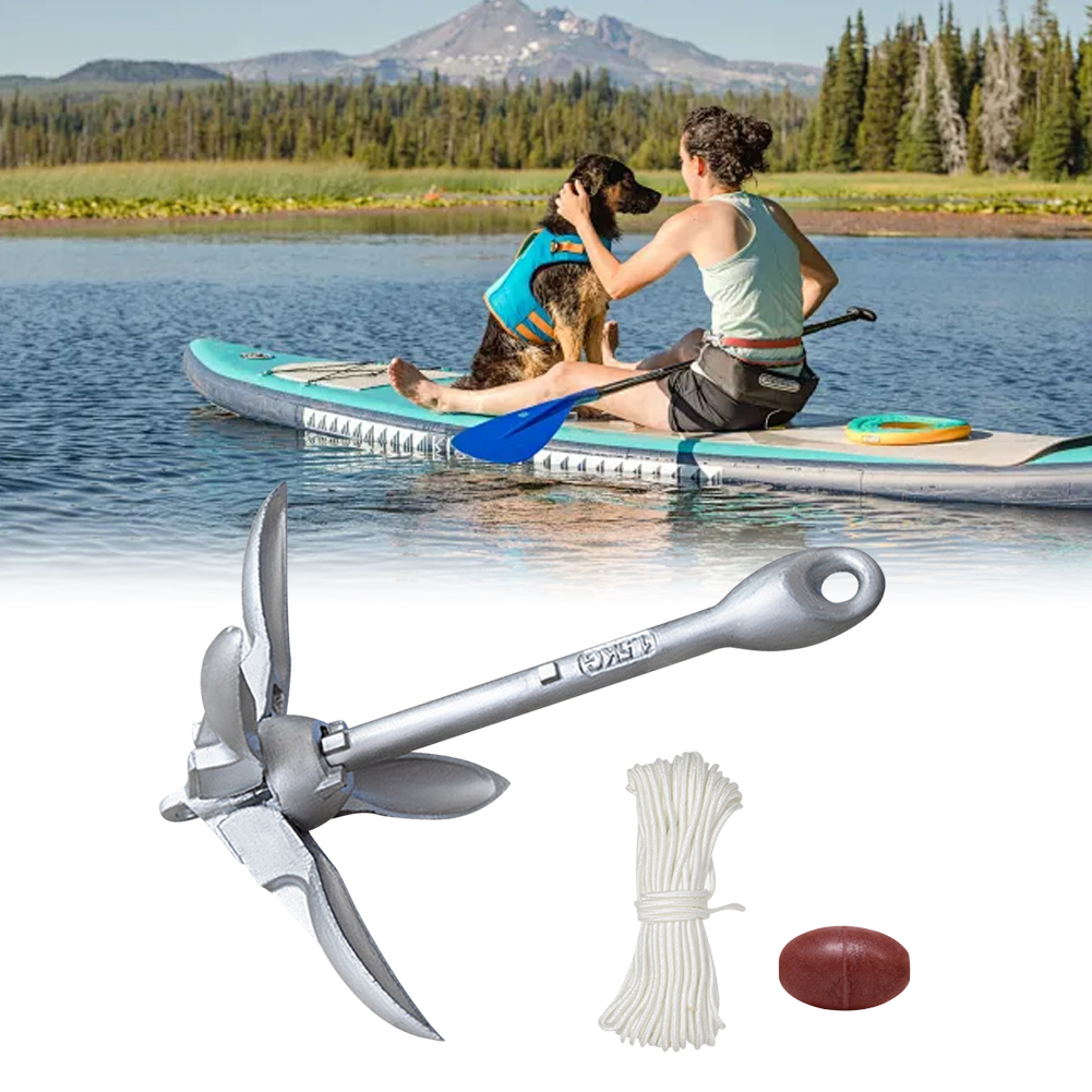 0.7/1.5KG Grapnel Anchor Folda - Fishing Kayak Anchor บทวิจารณ์และราคา