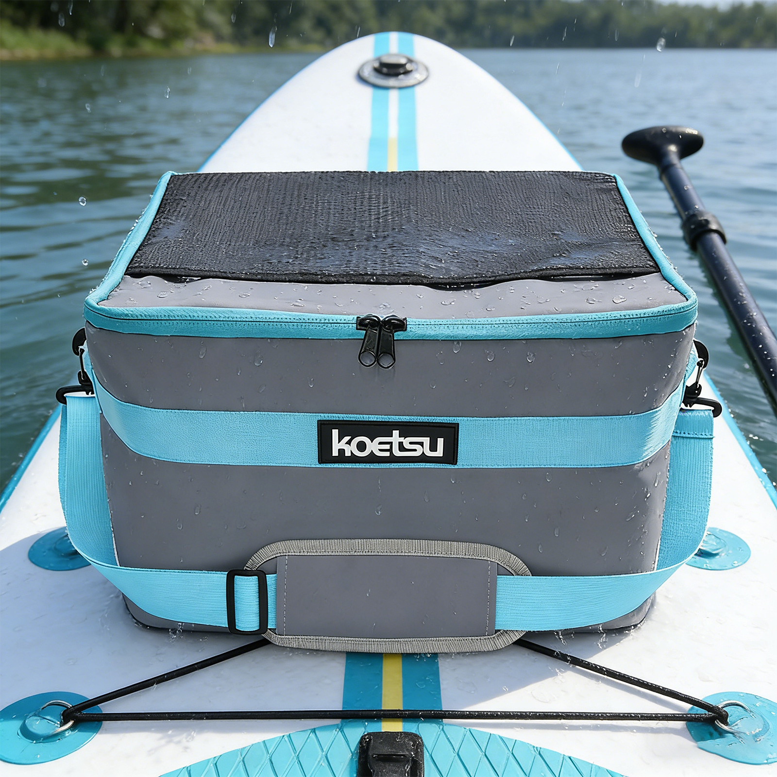 Insulated Paddleboard Cooler w - Fishing Kayak Sit On Top บทวิจารณ์และราคา