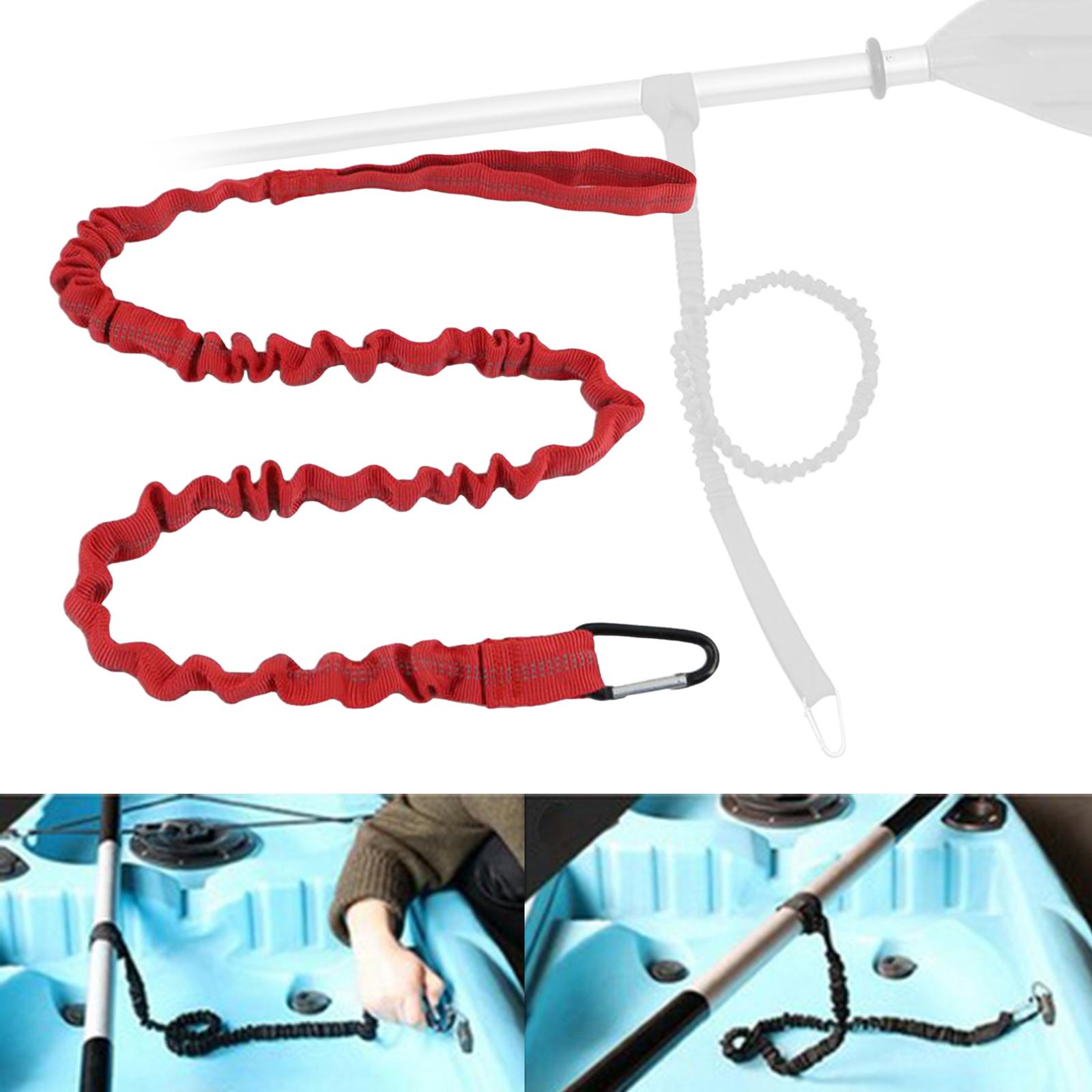 Bungee Tie Rope Paddle Leash L - Fishing Kayak Paddle Leash บทวิจารณ์และราคา