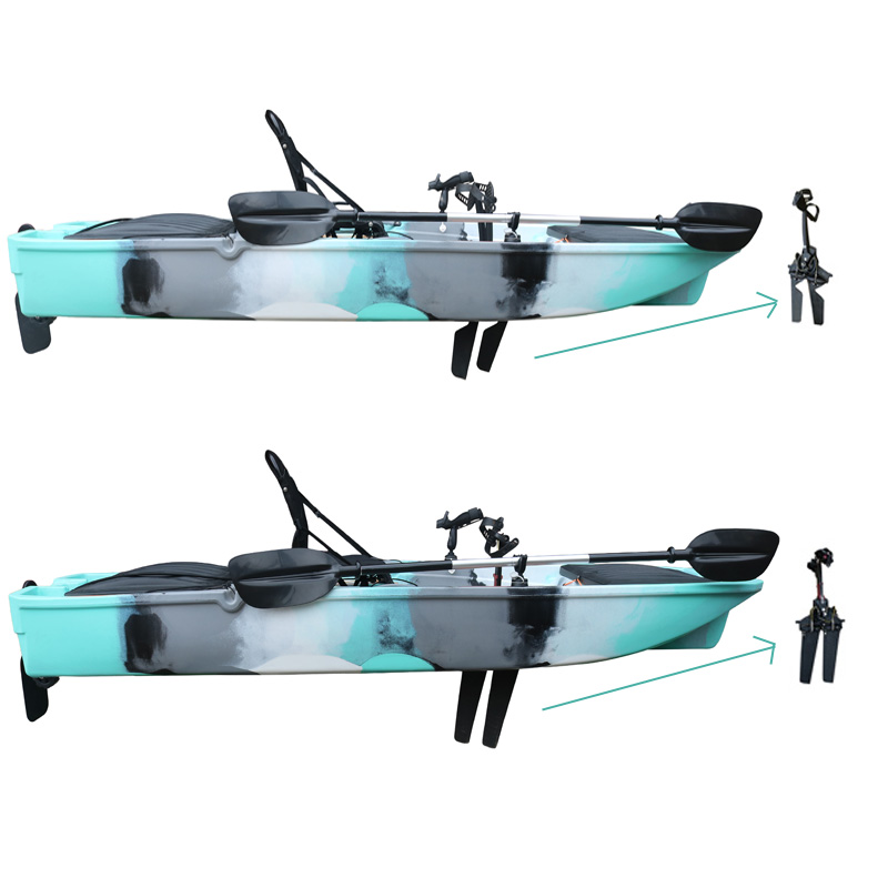 10FT Single Seat LLDPE Sit On  - Fishing Kayak Sit In บทวิจารณ์และราคา