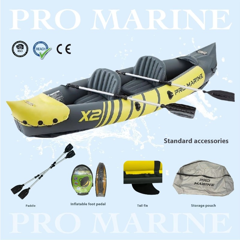 All-Purpose Inflatable Boat fo - Fishing Kayak Inflatable บทวิจารณ์และราคา