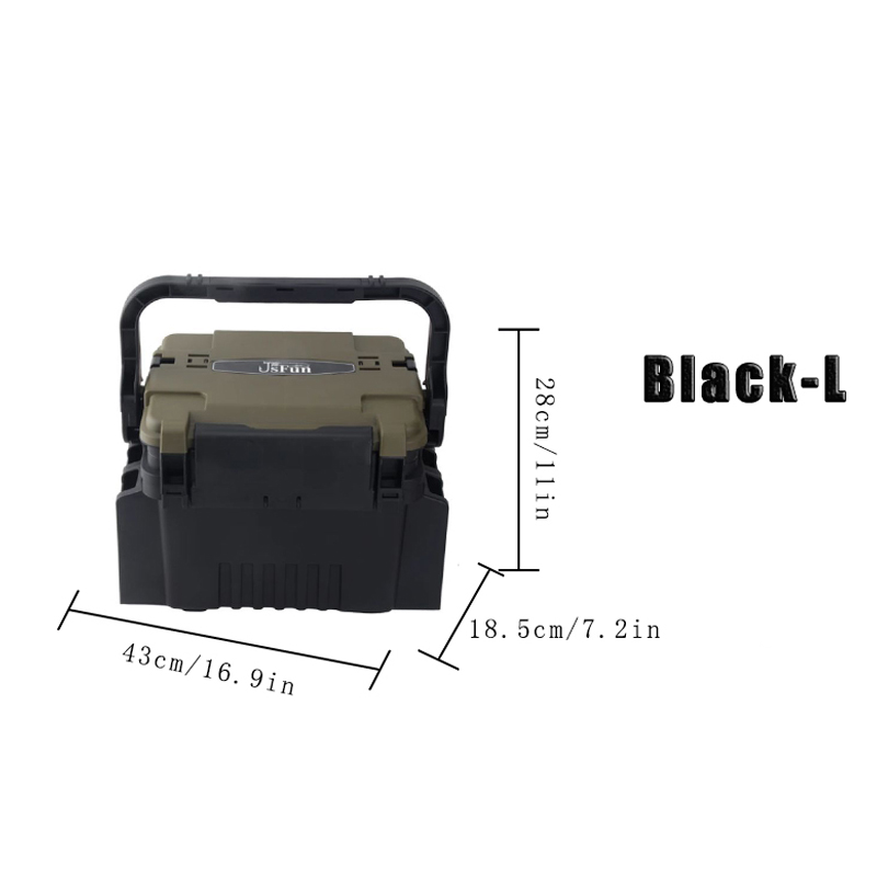 Large Fishing Box Organizer Mu - Fishing Kayak Crate บทวิจารณ์และราคา