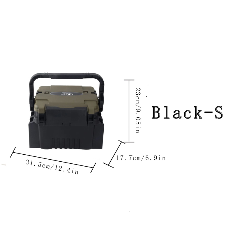 Large Fishing Box Organizer Mu - Fishing Kayak Crate บทวิจารณ์และราคา
