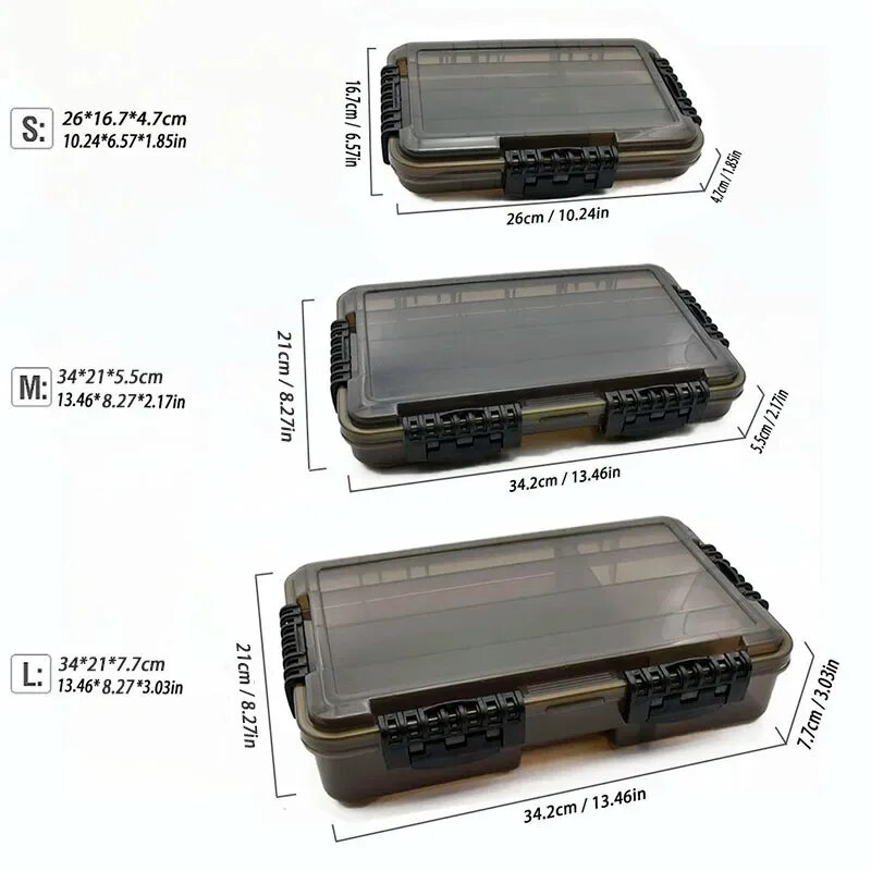 Waterproof Fishing Tackle Box  - Fishing Kayak Crate บทวิจารณ์และราคา