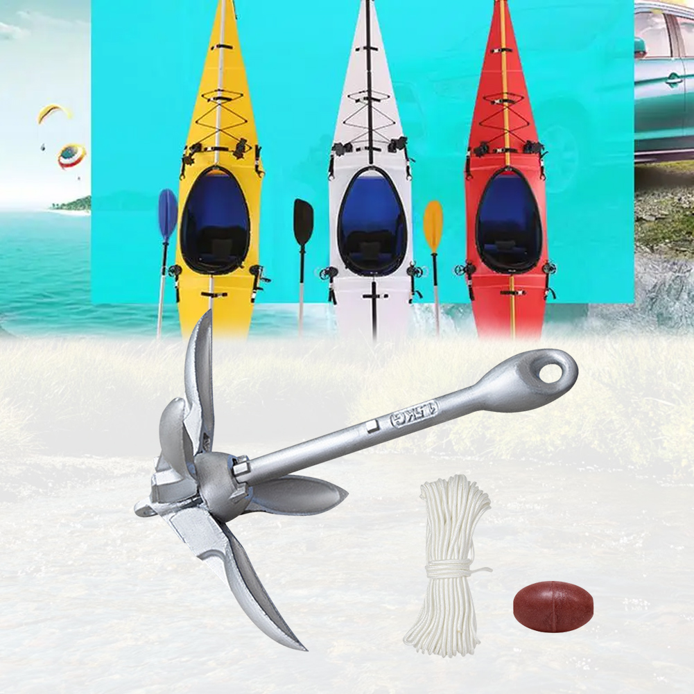0.7/1.5KG Grapnel Anchor with  - Fishing Kayak Anchor บทวิจารณ์และราคา