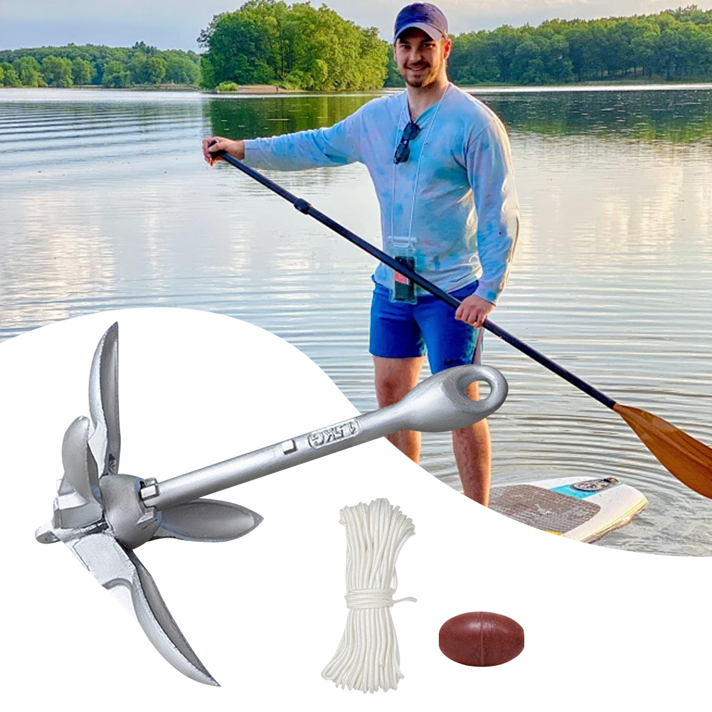 0.7/1.5KG Grapnel Anchor with  - Fishing Kayak Anchor บทวิจารณ์และราคา