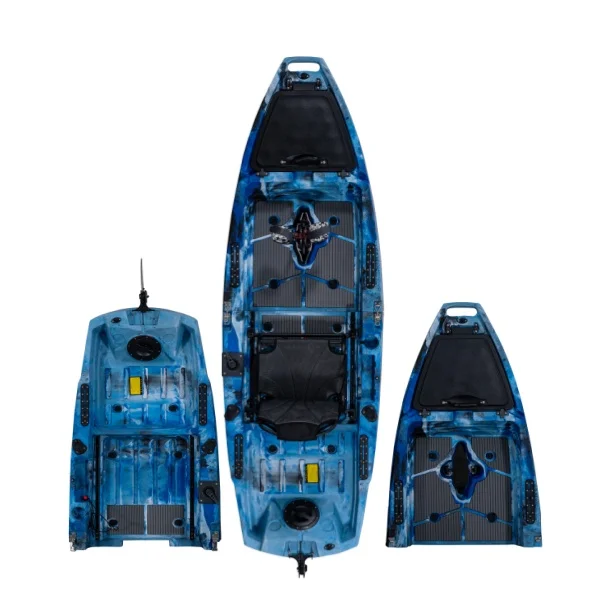 Modular Single 1 Person Plasti - Fishing Kayak Pedal Drive บทวิจารณ์และราคา