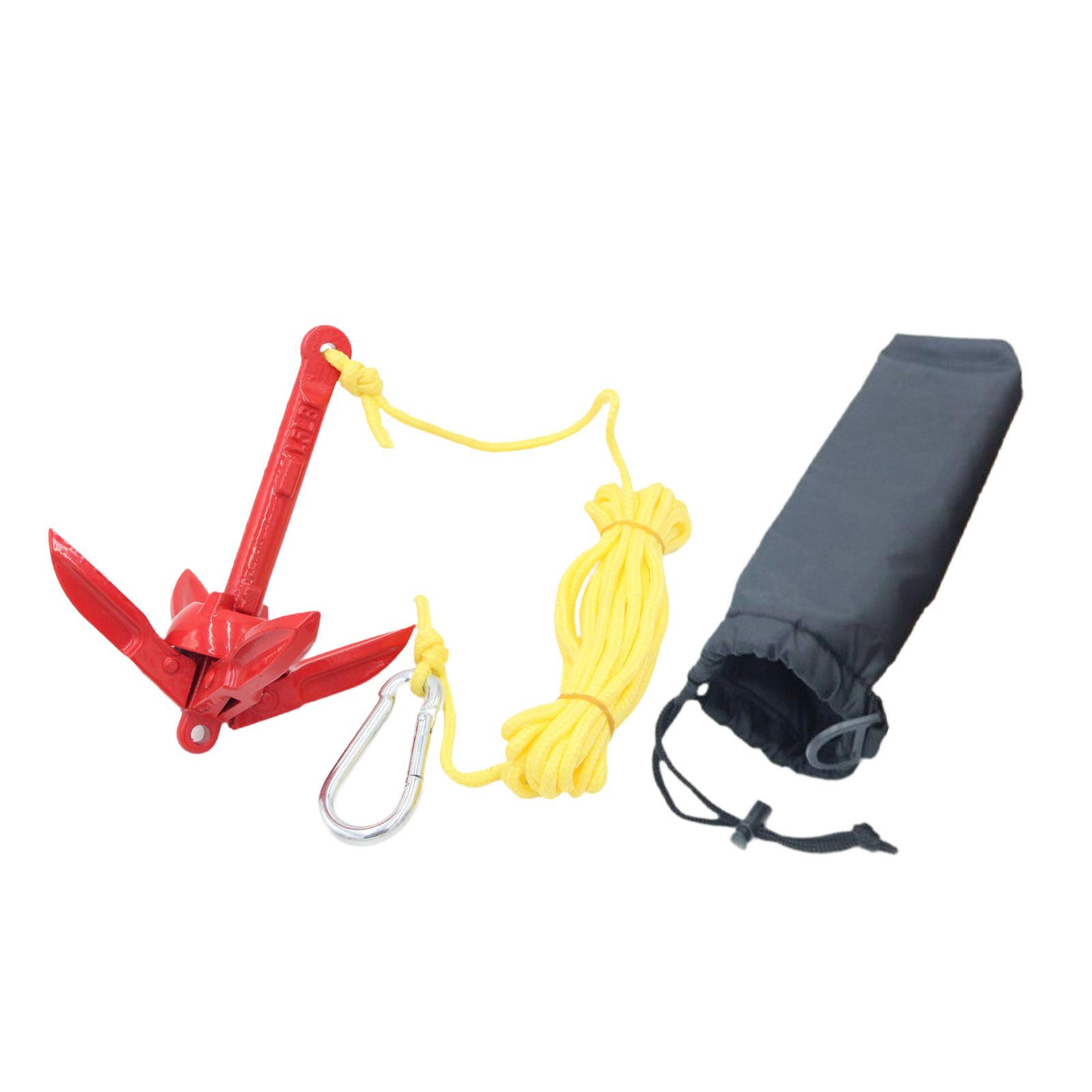 Carbon Steel Folding Boat Anch - Fishing Kayak Anchor บทวิจารณ์และราคา